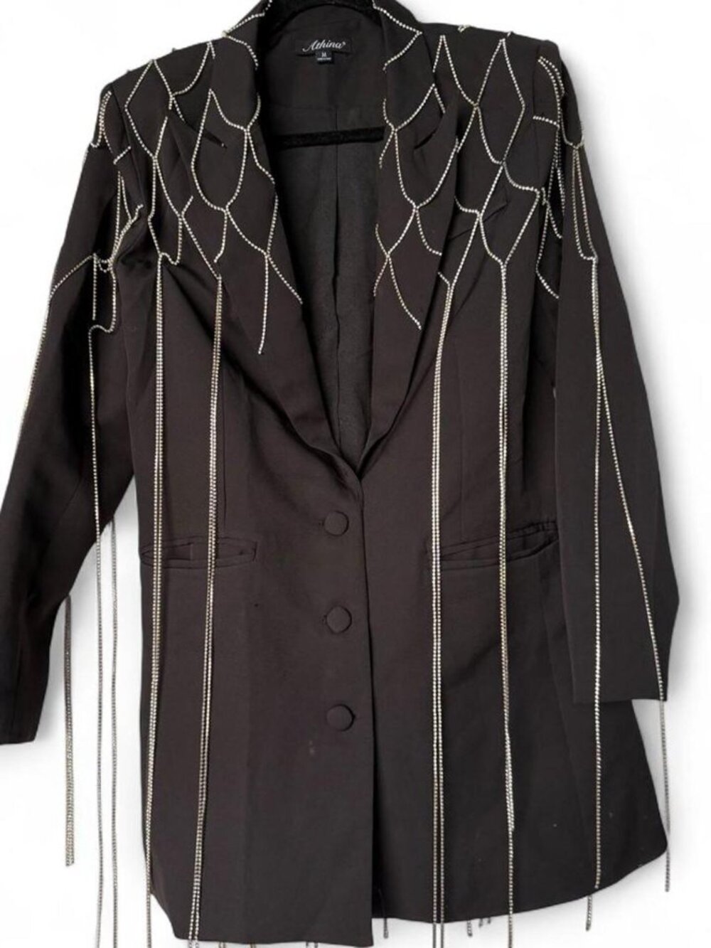 Athina Rhinestone Blazer - Picture 3 of 4